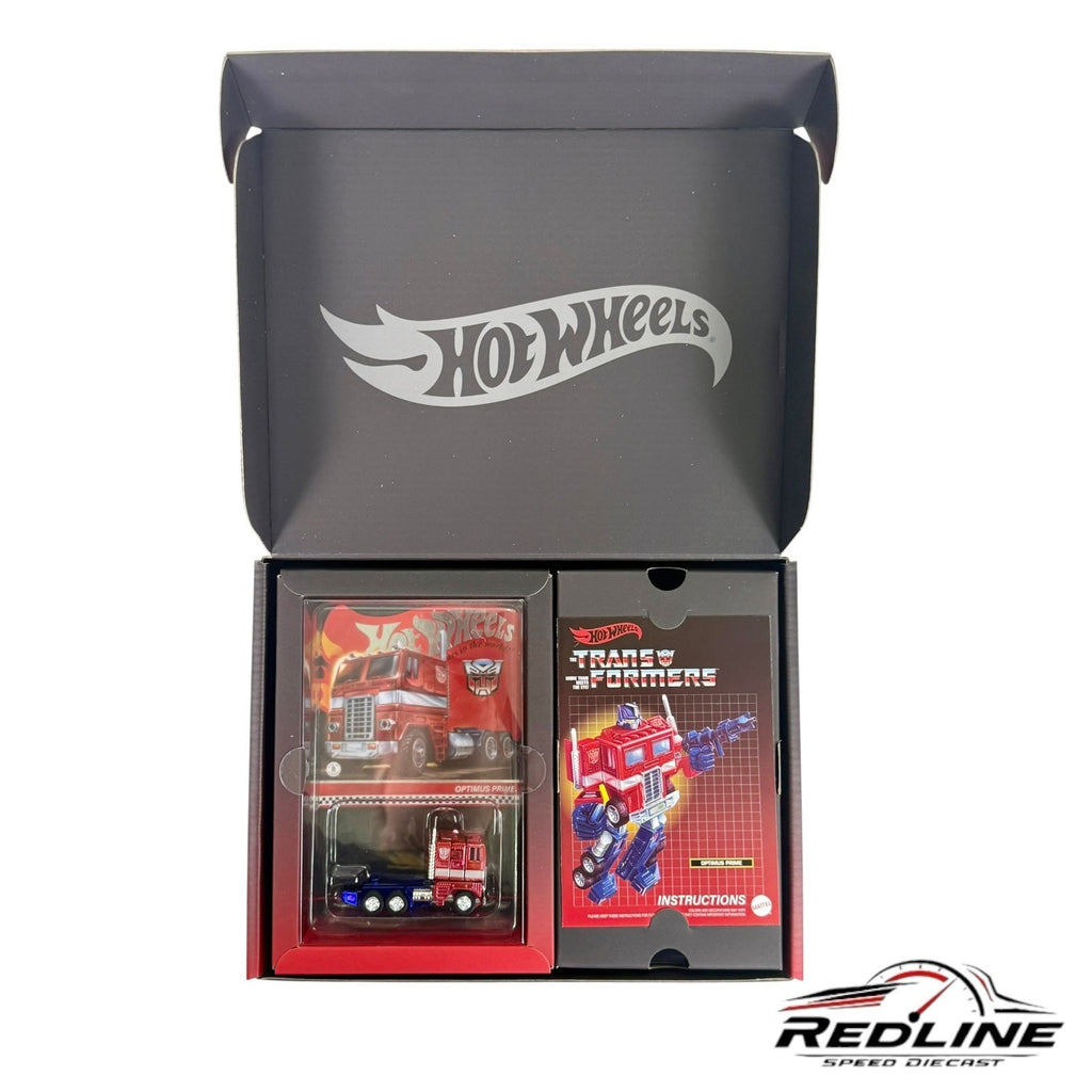 🔥🔥Hot Wheels Transformers Optimus Prime RLC Exclusive D3🔥🔥