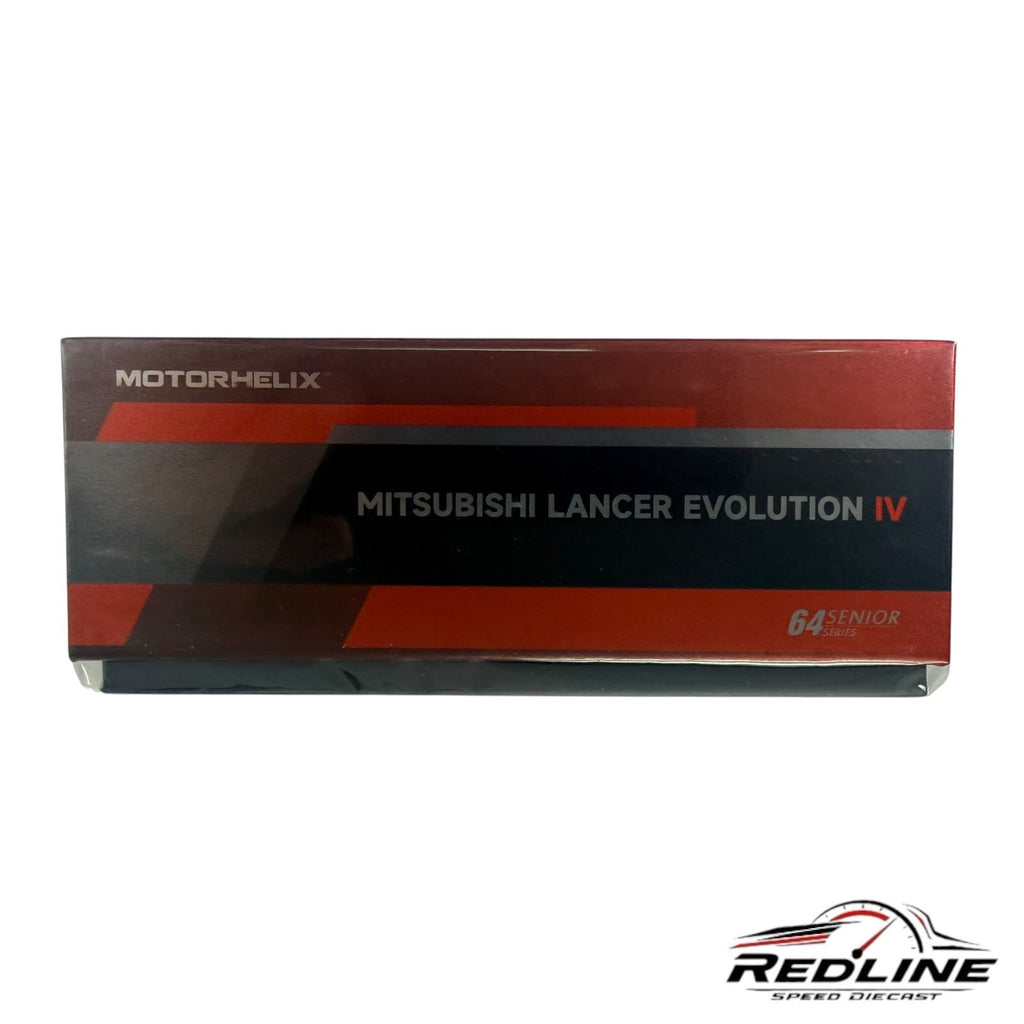 🎌🎌Motorhelix Mitsubishi Lancer Evolution IV 1:64 SEALED BOX H15🎌🎌