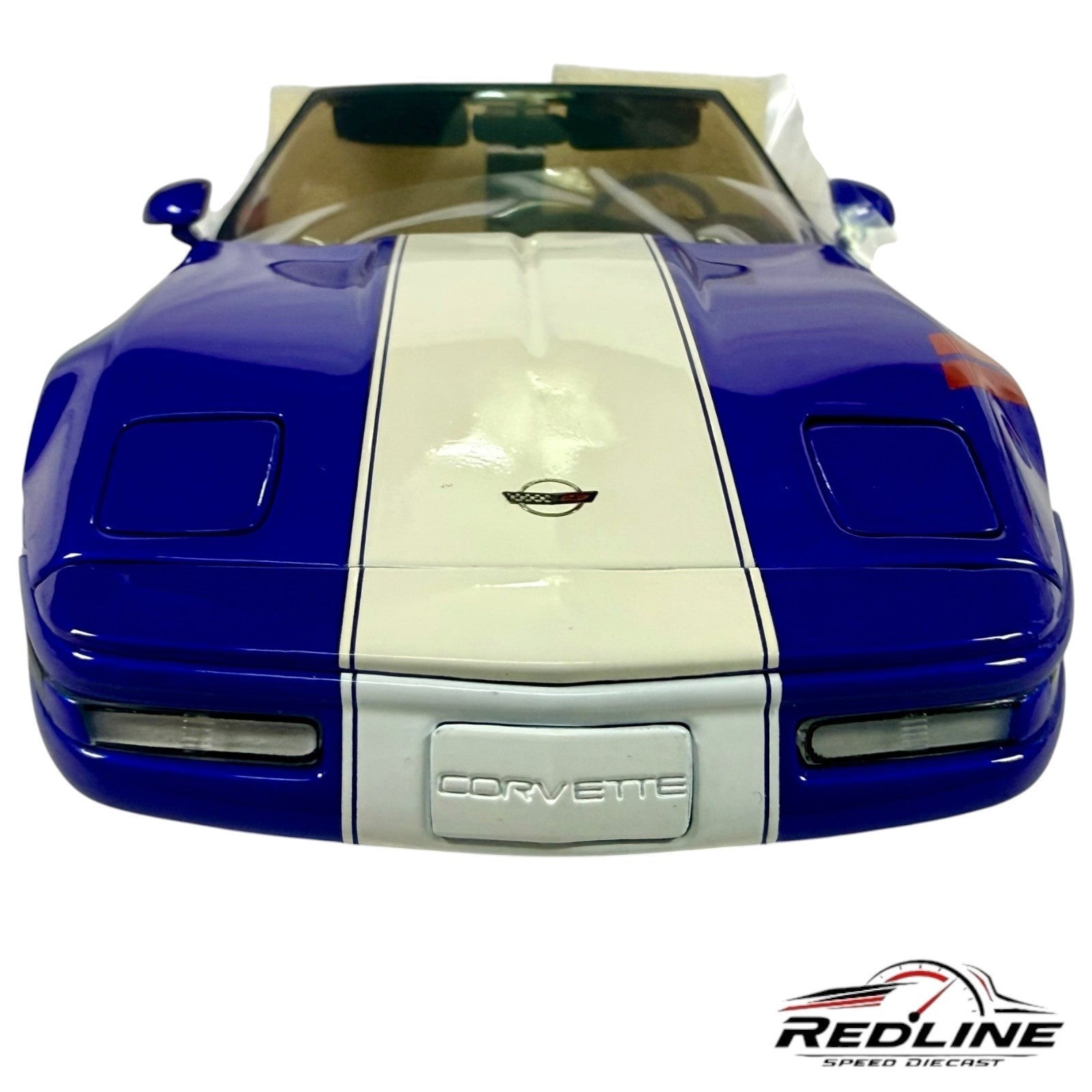 🦅🦅Danbury Mint 1996 Corvette Grand Sport Coupe Admiral Blue 1:24 C2🦅🦅