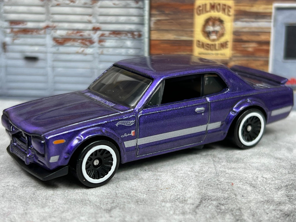 🎌🎌🎌Hot Wheels Nissan Skyline HT  2000GT-X  Purple C4🎌🎌🎌
