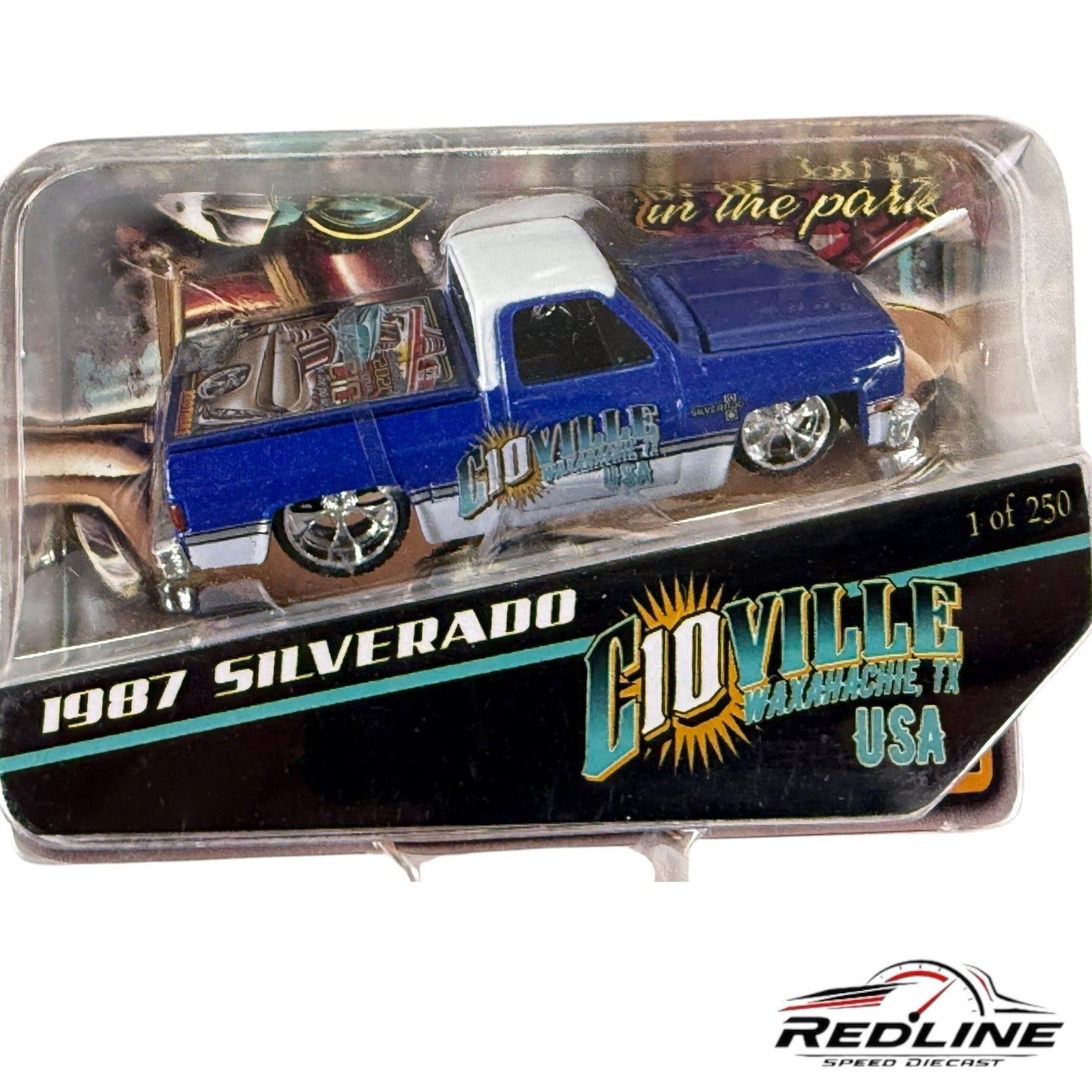 🇺🇸Maisto Bossco 1987 Chevy Silverado C10'S IN THE PARK 1 of 250 H26🇺🇸