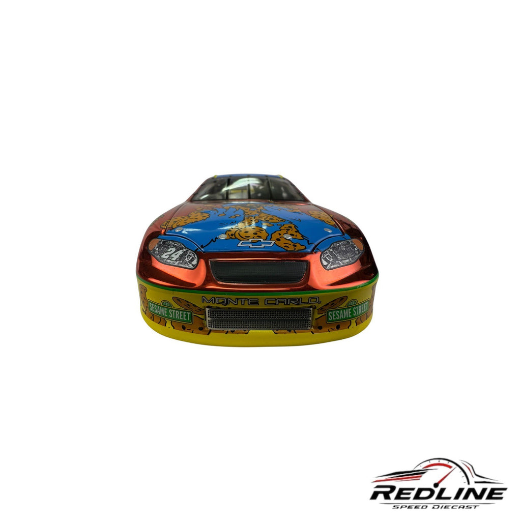 Action JEFF GORDON Foundation Sesame Street 2003 Monte Carlo CHROME 1:24 B1