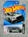 🔥🔥🔥Hot Wheels  2018 Bentley Continental GT3 Gray HW Modified H24🔥🔥🔥
