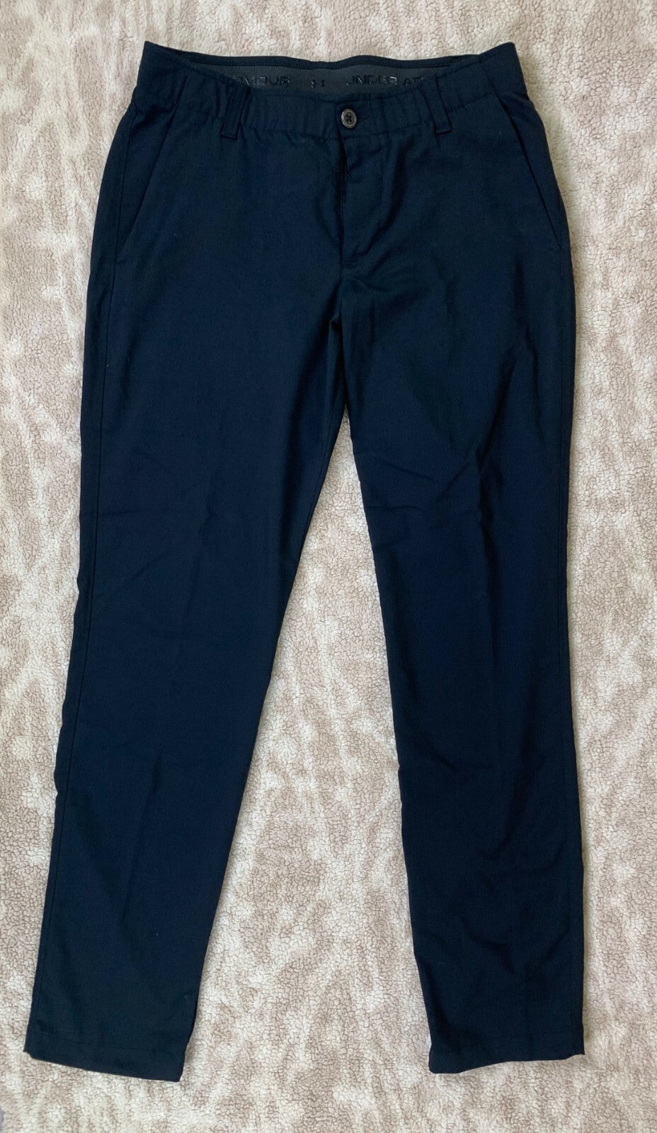 🏌️🏌️🏌️🏌️🏌️🏌Under Armour Mens Golf Pants Size 32 x 32 Black 🏌️🏌️🏌️🏌️🏌️