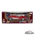 🇺🇸🇺🇸Road Legends 1957 Red Chevrolet Corvette 1:18 Red🇺🇸🇺🇸