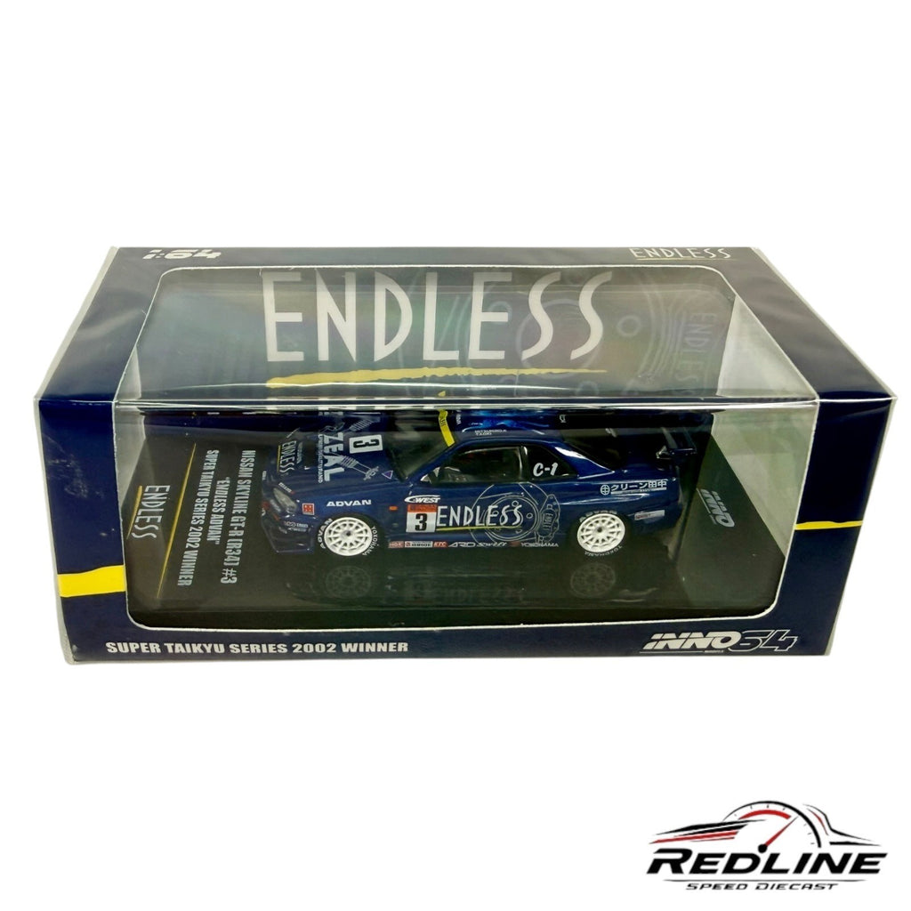 INNO64 Nissan Skyline GT-R R34)#3 Endless Advan Super Taikyu Series 2002 Winner