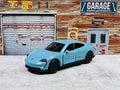 🇩🇪🇩🇪🇩🇪Majorette 2023 Loose PORSCHE Taycan Turbo S Blue C5🇩🇪🇩🇪🇩🇪