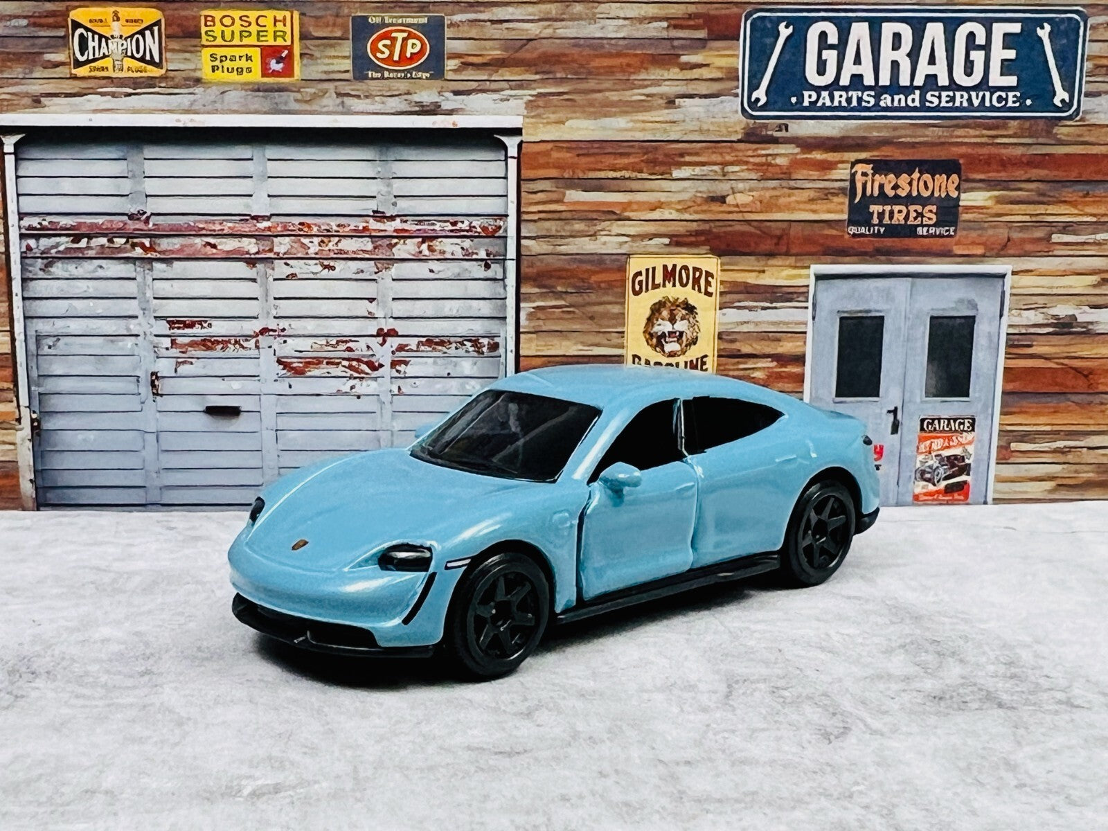 🇩🇪🇩🇪🇩🇪Majorette 2023 Loose PORSCHE Taycan Turbo S Blue C5🇩🇪🇩🇪🇩🇪