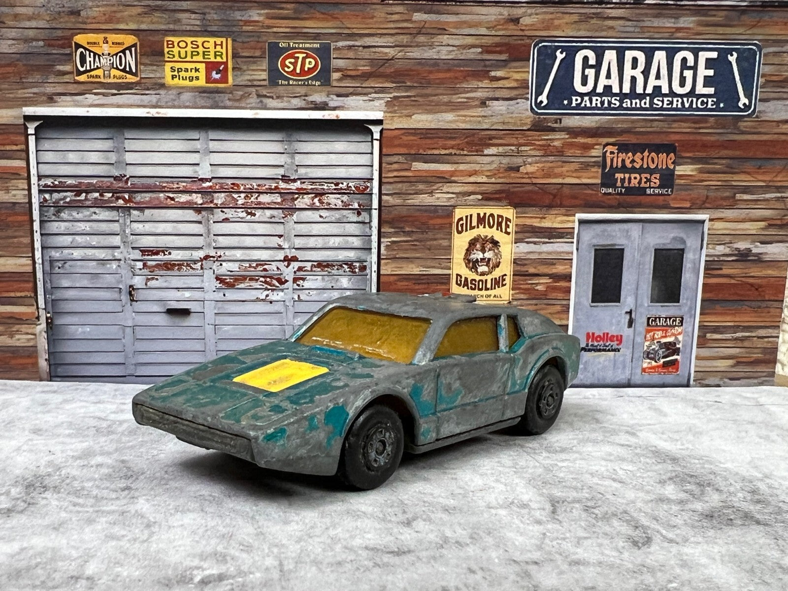 🔥🔥Matchbox Lesney Superfast No. 65 Saab Sonett III Blue 1973 England C14🔥🔥🔥