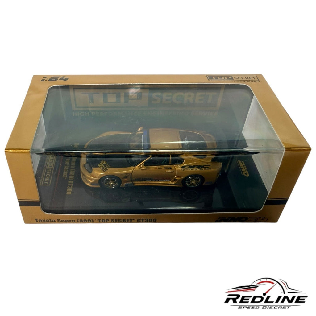 🎌INNO64 Toyota Supra A80 GT300 Top Secret Gold IN64-A80TS-GOLD H36🎌