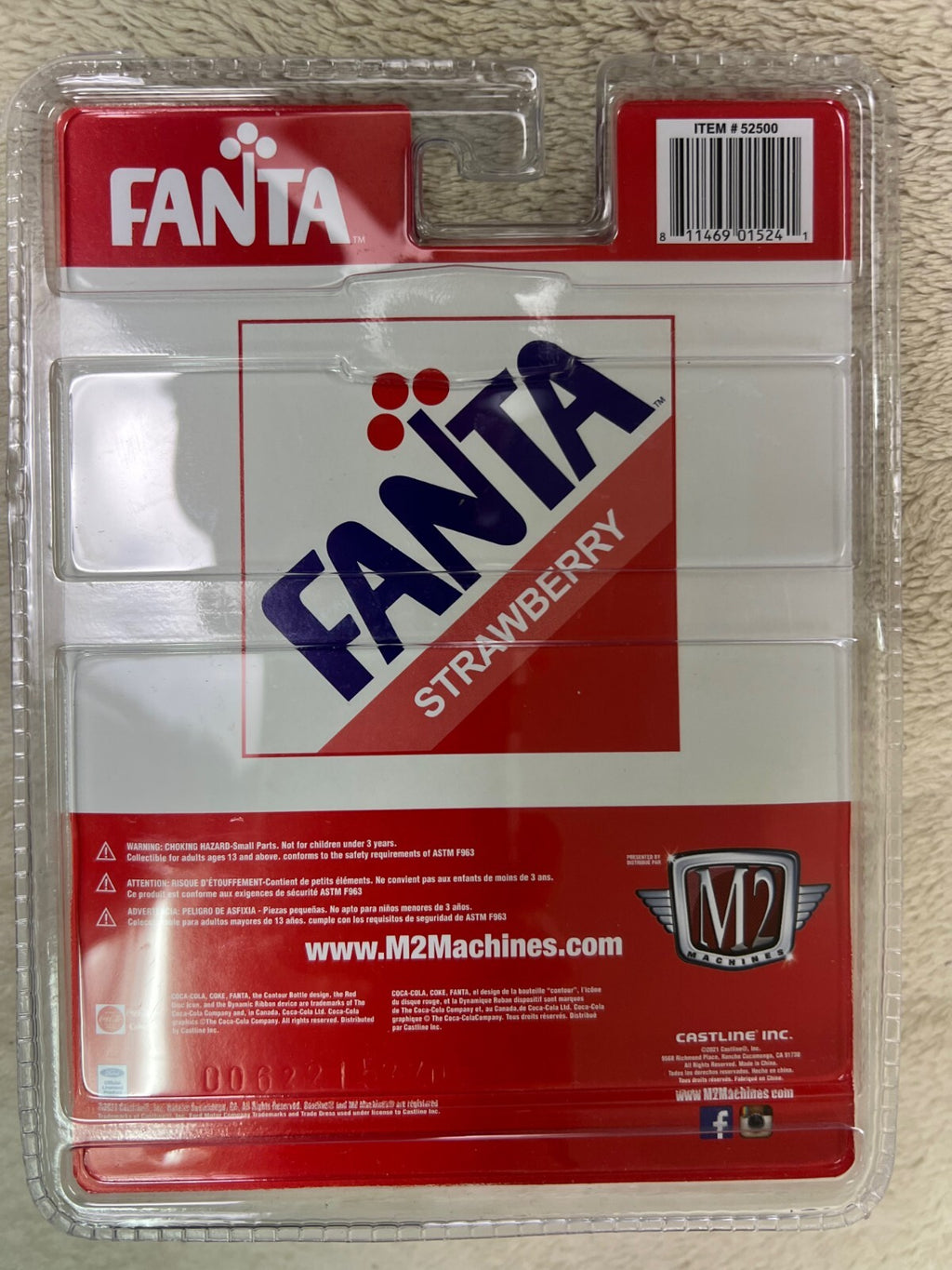 🔥🔥🔥M2 Machines FANTA 1965 Ford Econoline Delivery Van A13 21-50 HW15🔥🔥🔥