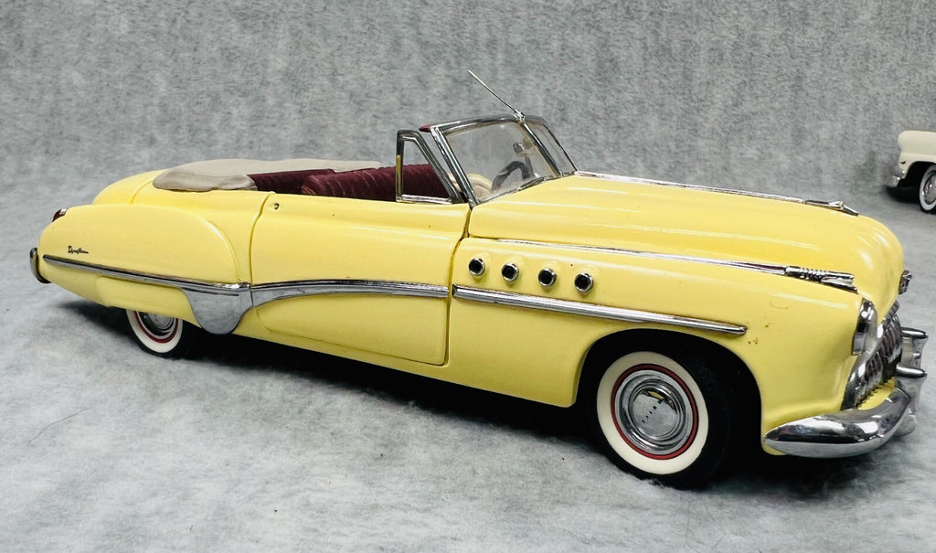 🇺🇸Franklin Mink 1949 Buick Roadmaster Convertible Butter Yellow Limitd Ed.🇺🇸