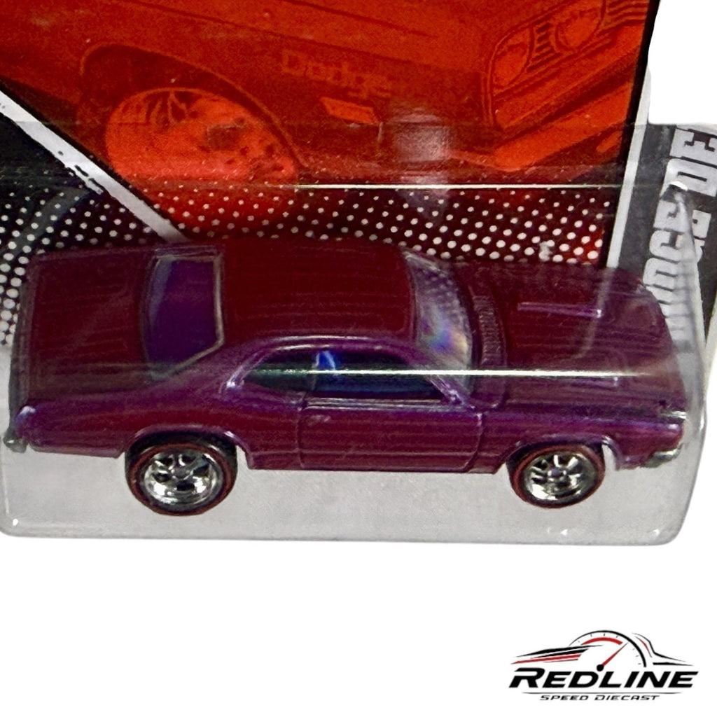 🇺🇸Hot Wheels '71 Dodge Demon Mopar Garage Series 2010 Purple 1:64 H13🇺🇸