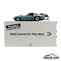 🏁🏁Danbury Mint 1963 Corvette Pro Mod Dragster Blue 1:24 C2🏁🏁