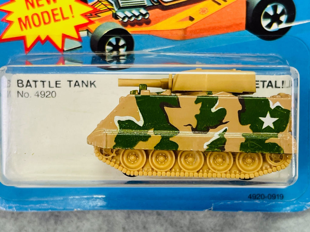 🇺🇸🇺🇸🇺🇸 Hot Wheels Battle Tank #4920 1983 H11🇺🇸🇺🇸🇺🇸
