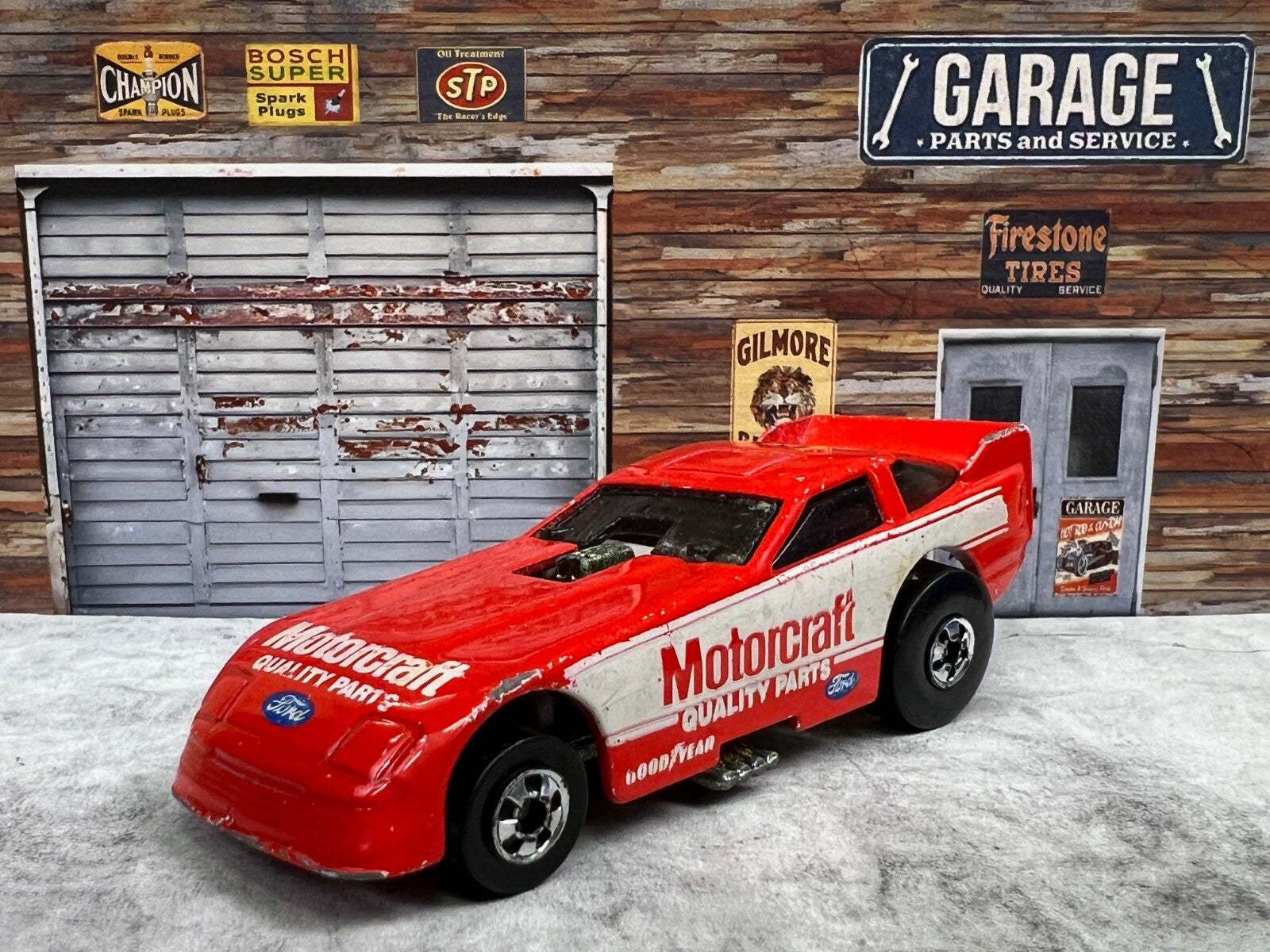 🏁🔥🔥🔥Hot Wheels 1977 Ford Funny Car Motorcraft  C12🔥🔥🔥🏁