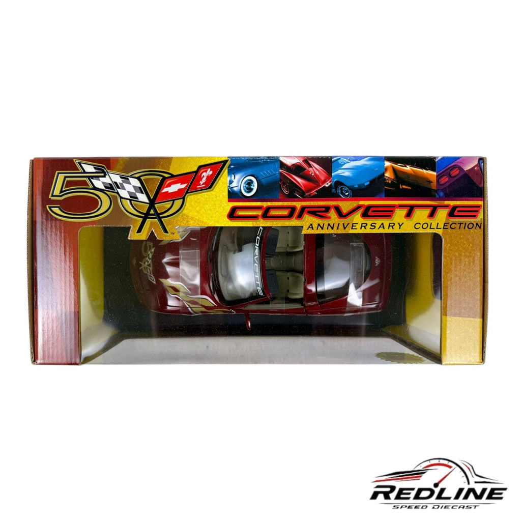 🏁🏁Ertl American Muscle 2003 Corvette Indy 500 Pace Car 1:18 GE🏁🏁