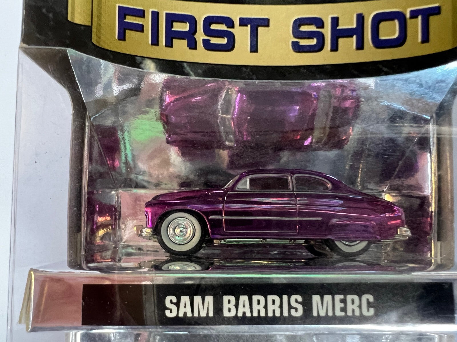🔥🔥Johnny Lightning  Sam BarrIs  Mercury Limited Edition First Shot HW20🔥🔥