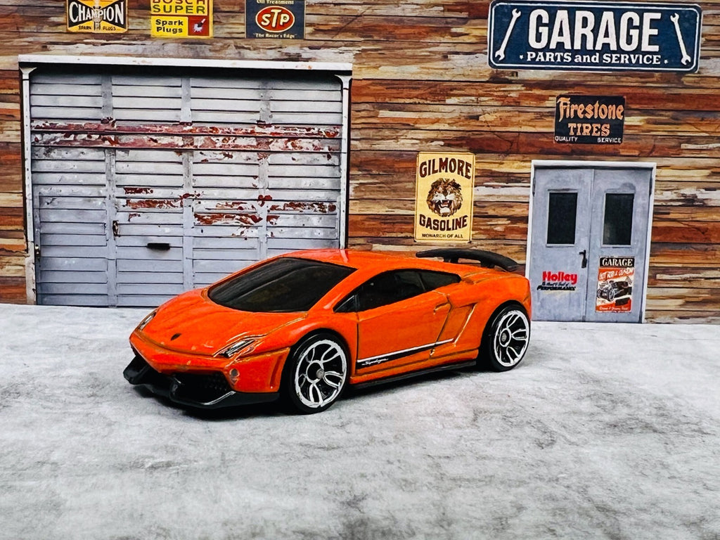 🇮🇹🇮🇹Hot Wheels  Lamborghini Gallardo LP 570-4 Superleggera Green C15🇮🇹🇮🇹