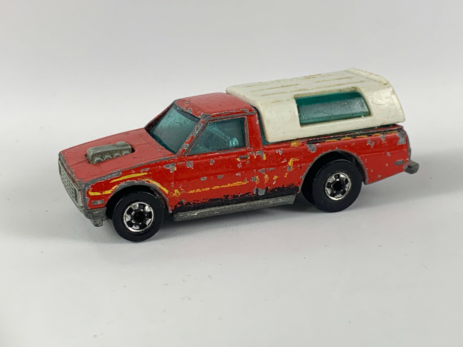 🔥🔥🔥🔥🔥🔥Vintage 1979 Hotwheels Pickup Truck With Cap Red Loose 🔥🔥🔥🔥🔥🔥