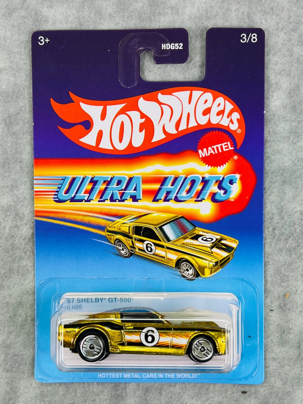 🐎🐎Hot Wheels Ultra Hots Series 67 Shelby GT-500 Spectraflame GOLD H25🐎🐎