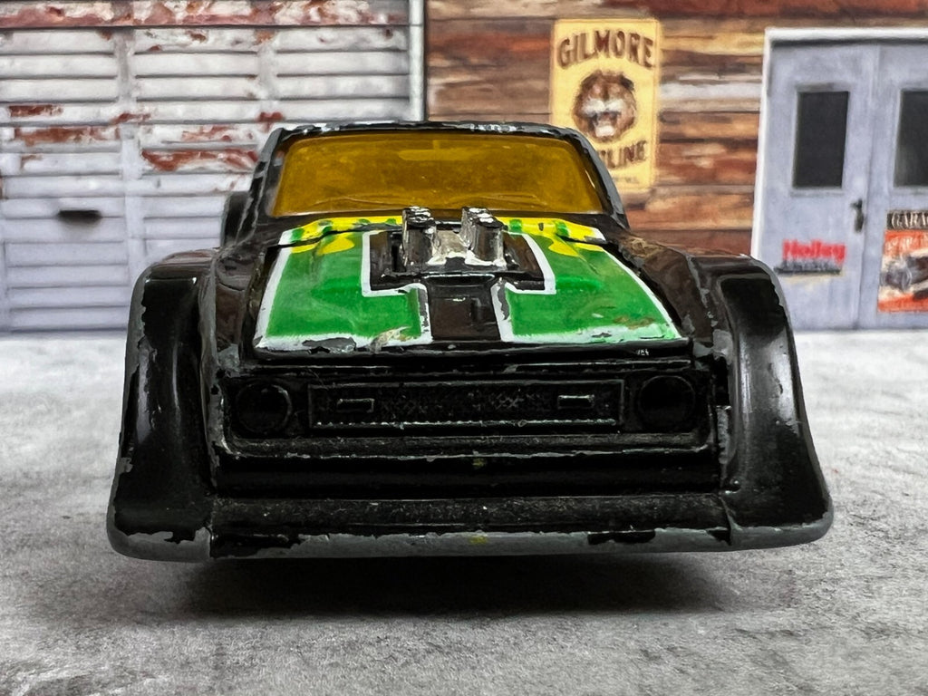 🐎🐎🐎Matchbox IMSA Mustang in Black Green Yellow, 1983 C15🐎🐎🐎
