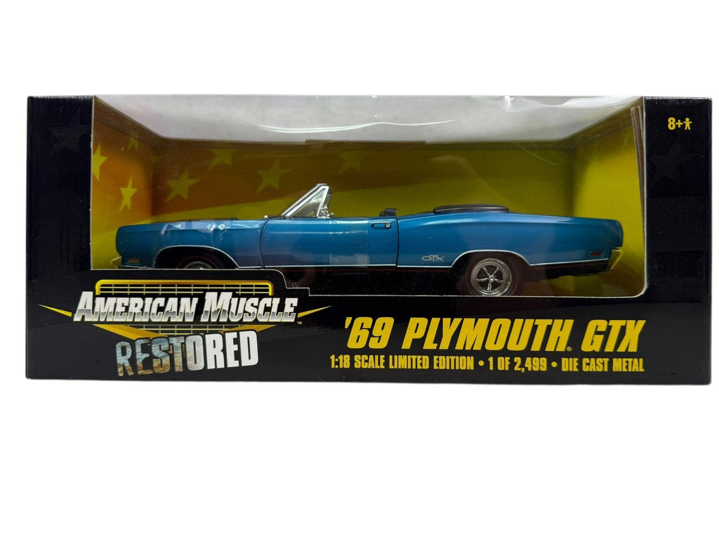 🇺🇸🇺🇸American Muscle Restored 1969 Plymouth GTX 1:18 B3🇺🇸🇺🇸
