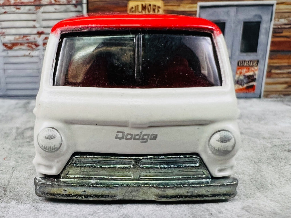 🇺🇸Hot Wheels Slick Rides '66 Dodge A100 Get the Spirit 76 Real Riders C18🇺🇸