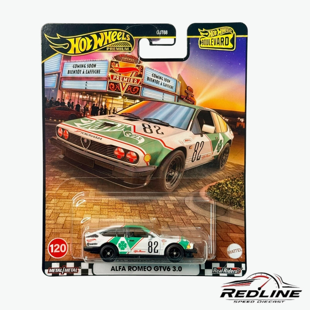 🇮🇹Hot Wheels Premium Boulevard Series Alfa Romeo GTV6 3.0 H17🇮🇹