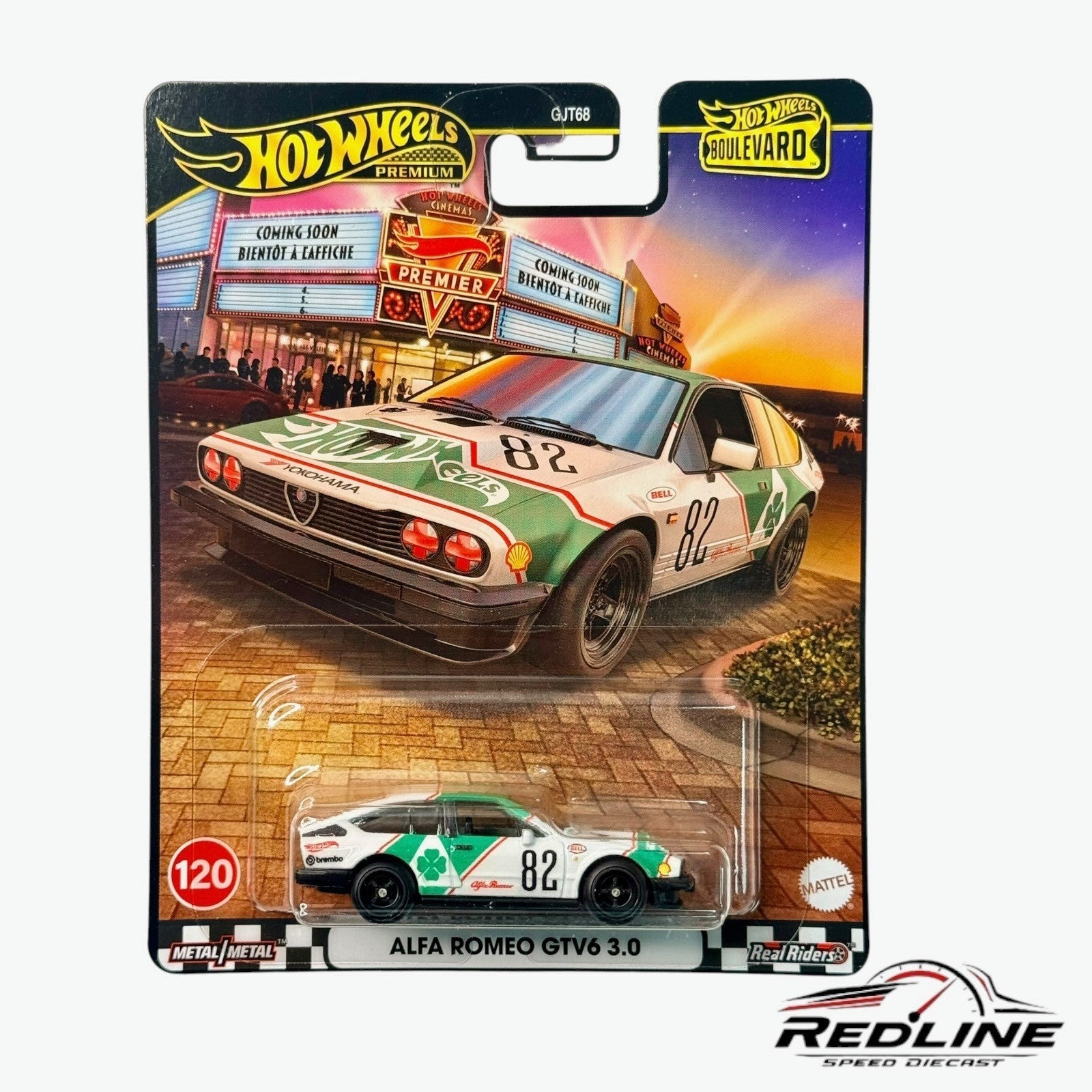 🇮🇹Hot Wheels Premium Boulevard Series Alfa Romeo GTV6 3.0 H17🇮🇹