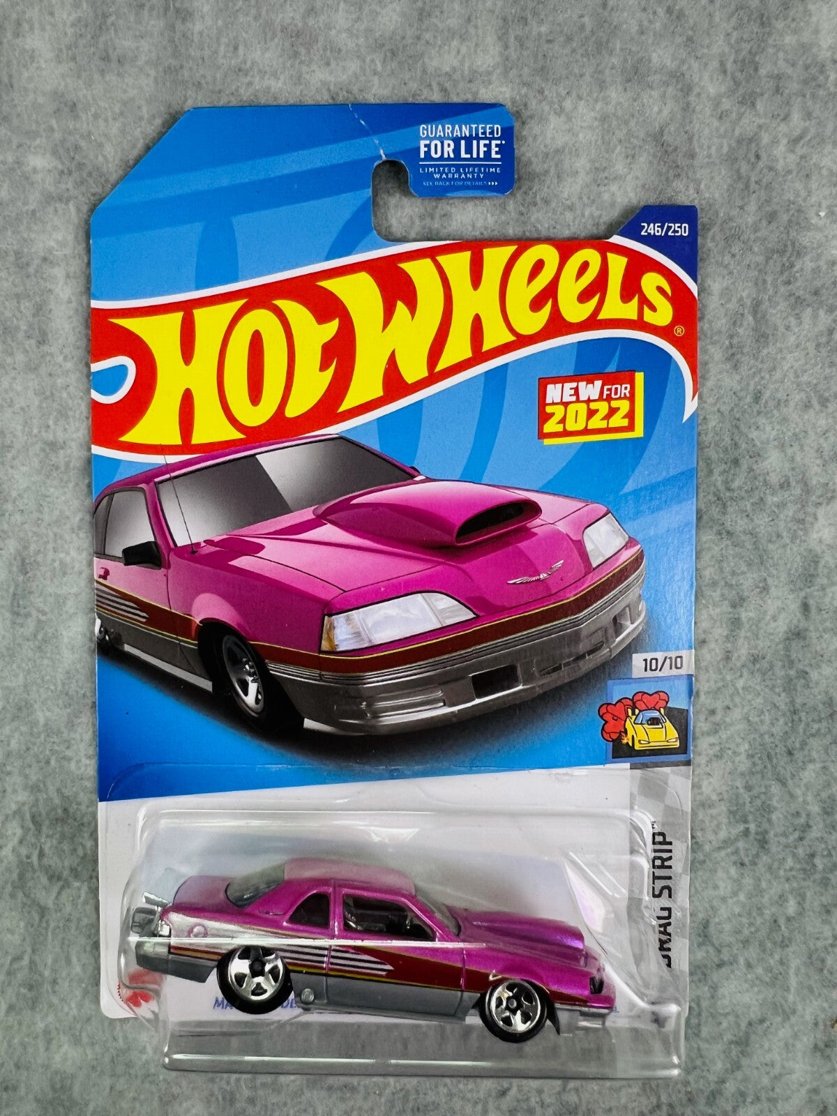 🔥🔥Hot Wheels Matt And Debbie Hay's 1988 Pro Street Thunderbird Pink H24🔥🔥