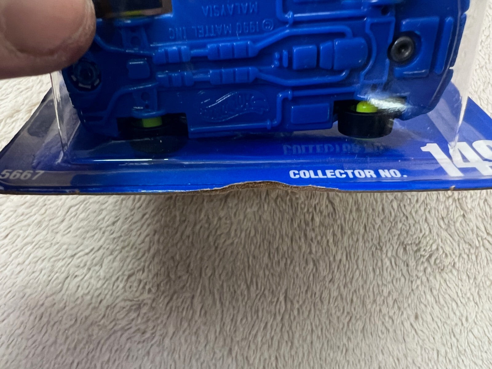 🇩🇪🇩🇪🇩🇪Hot Wheels BMW 850i  Blue 1991 HW21🇩🇪🇩🇪🇩🇪