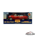 🇺🇸Route 66 1955 Chevy Bel Air Convertible Red 1:18 C3🇺🇸
