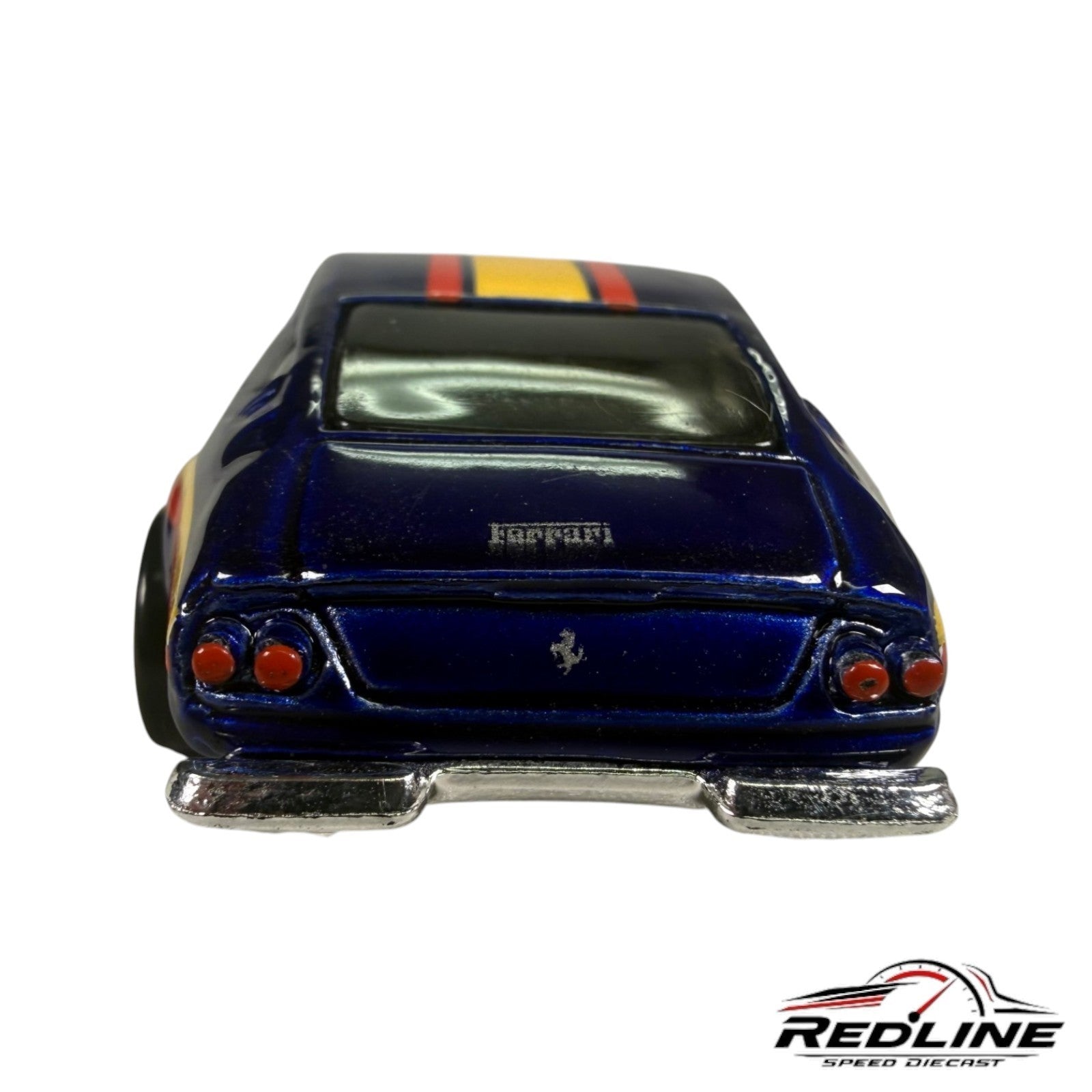 🇮🇹🇮🇹Hot Wheels Ferrari Racer Blue 365 GTB/4 Loose 1:64 C6🇮🇹🇮🇹
