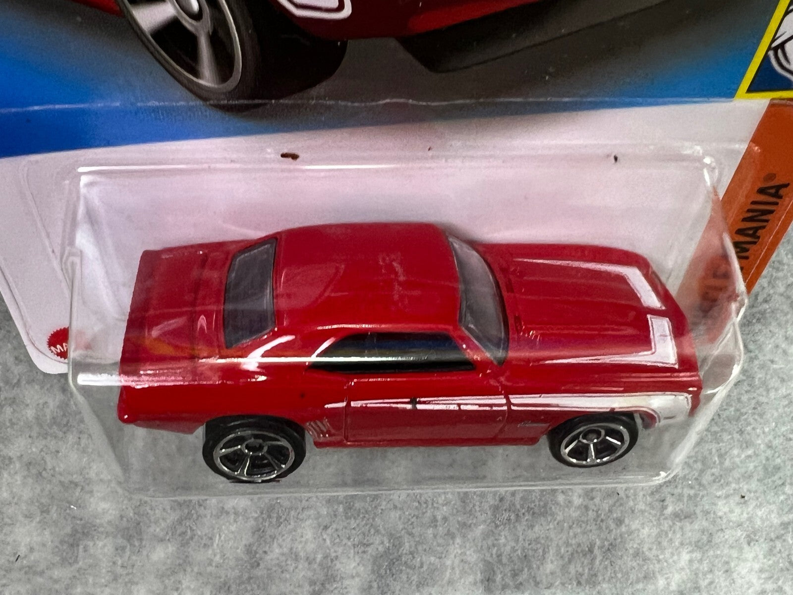 🔥🔥🔥 Hot Wheels #193 Muscle Mania '69 COPO Camaro Red H24🔥🔥🔥