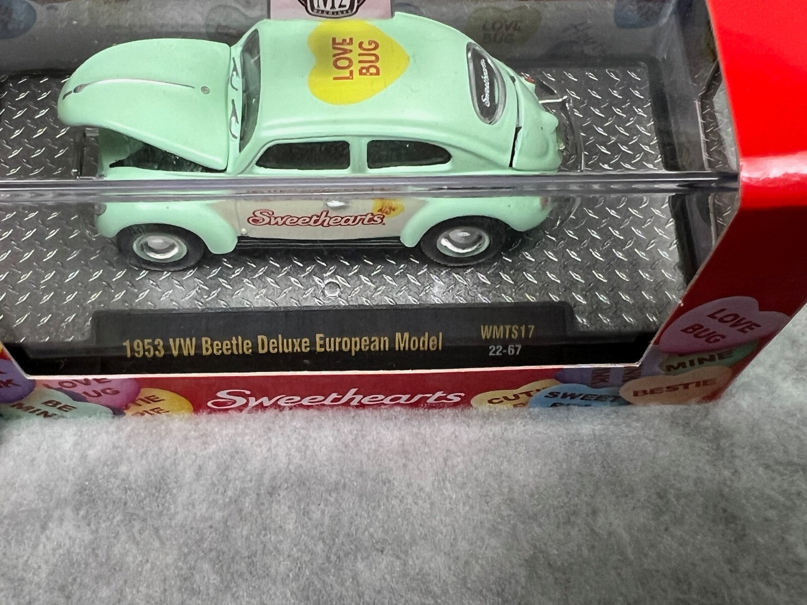 🇩🇪🇩🇪M2 Machines Sweethearts 1953 VW Beetle Deluxe European Model H7🇩🇪🇩🇪