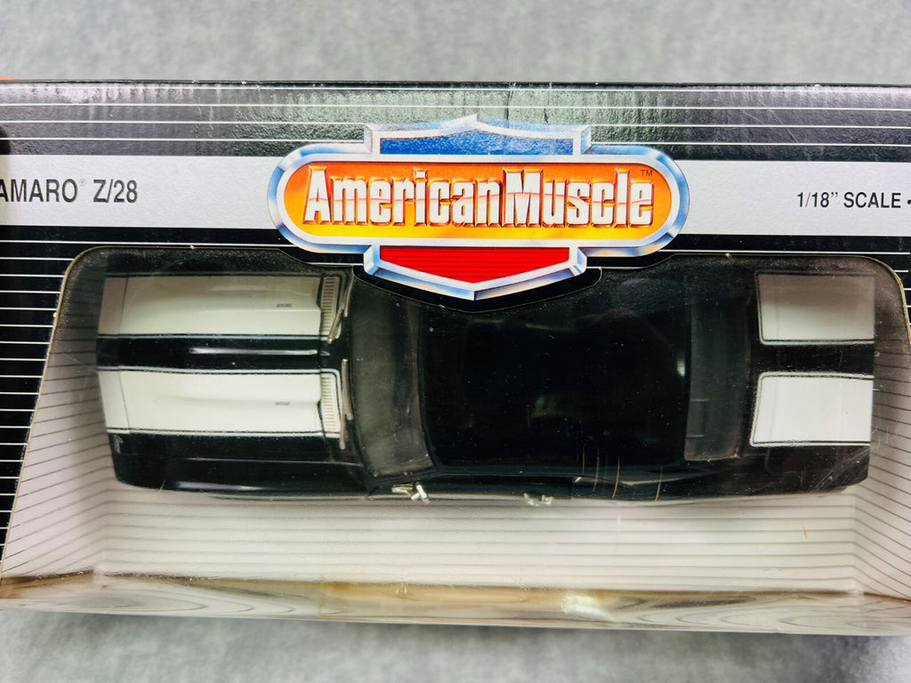 🇺🇸Ertl American Muscle 1969 Camaro Z-28 Black Diecast 1:18 Scale 1 of 1500🇺🇸