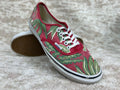 🔥🔥Vans Doren Red Hawaiian Floral Print Canvas Shoes Size Men 6.5 Women 8🔥🔥