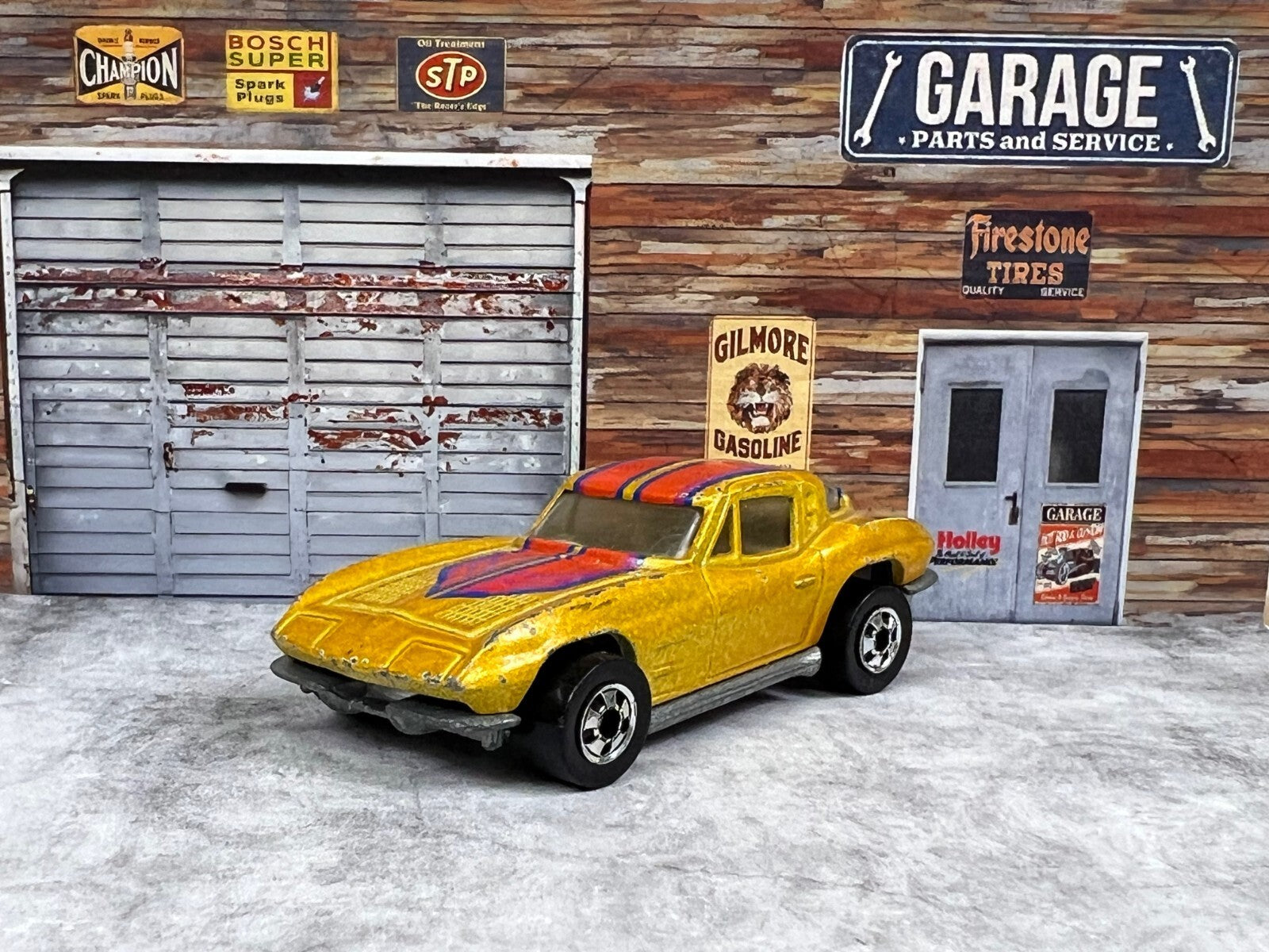 🇺🇸🇺🇸Hot Wheels Corvette Blackwall VG Condition Loose 1979 Hong Kong C3🇺🇸