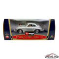 🇩🇪🇩🇪Burago Porsche 356B Coupe 1961 1/24 Scale Die-Cast Model Silver🇩🇪🇩🇪