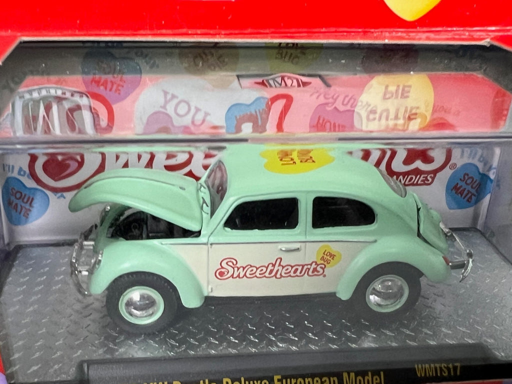 🇩🇪🇩🇪M2 Machines Sweethearts 1953 VW Beetle Deluxe European Model H7🇩🇪🇩🇪
