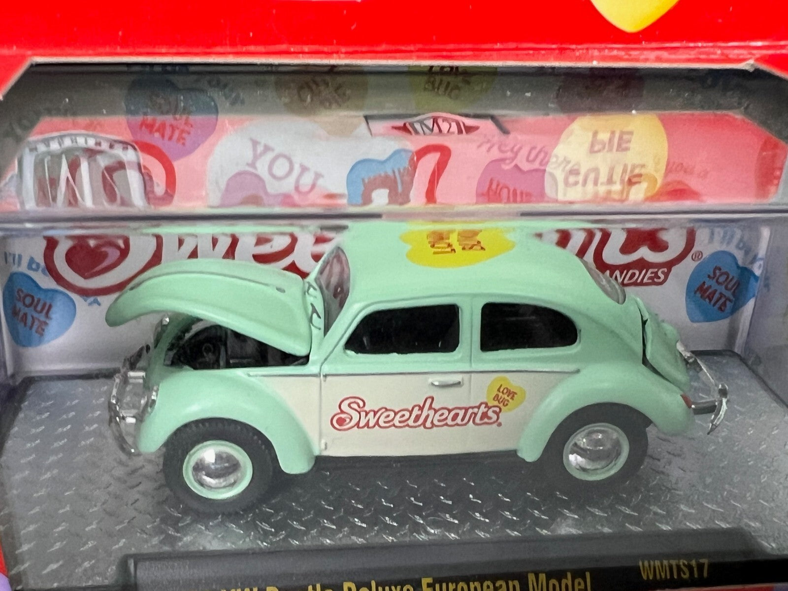 🇩🇪🇩🇪M2 Machines Sweethearts 1953 VW Beetle Deluxe European Model H7🇩🇪🇩🇪