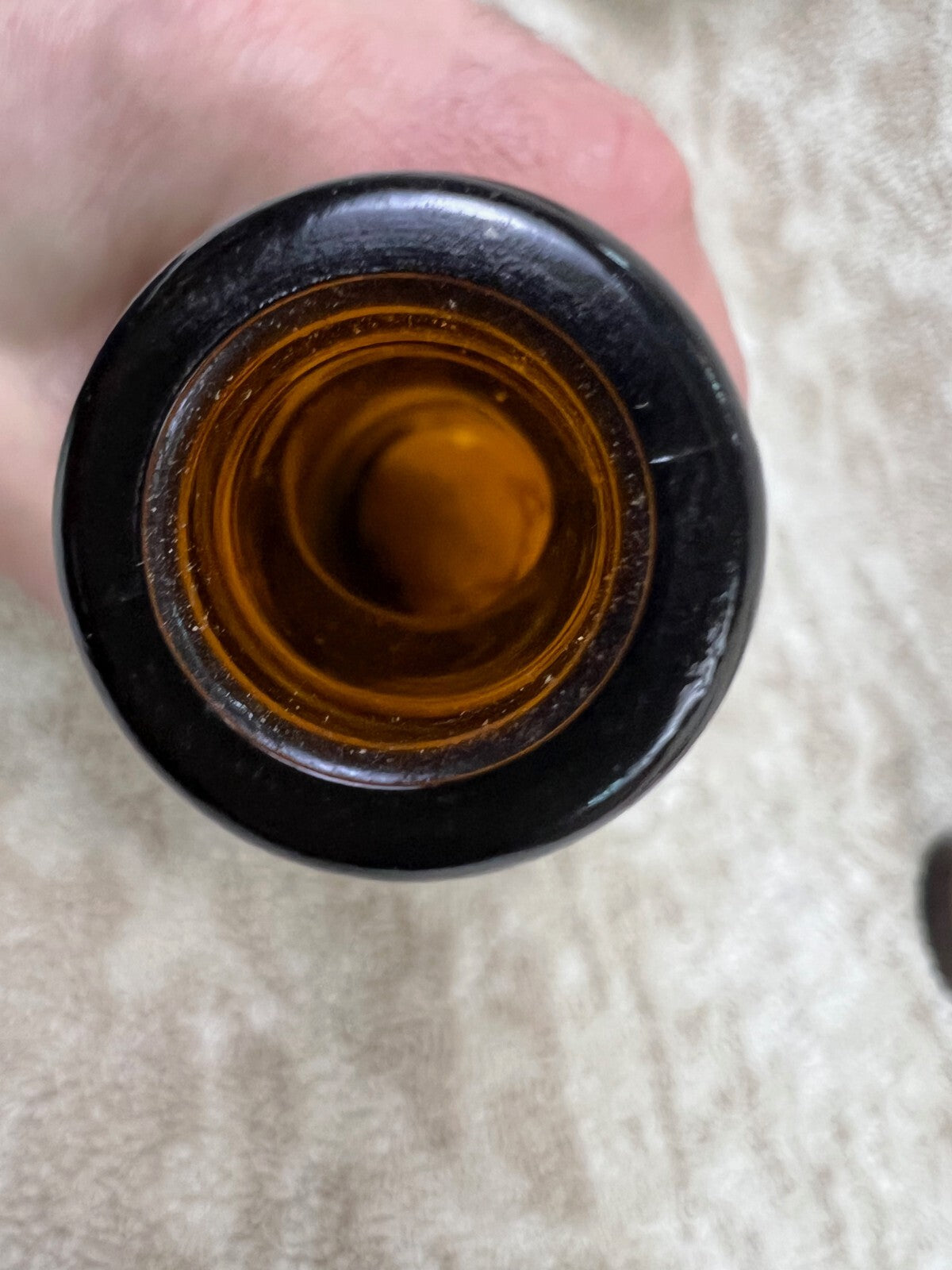 🍺🇧🇪 Vintage HACKER-PSCHORR Munich Dark Beer Bottle  Empty GERMANY 🇧🇪 🍺