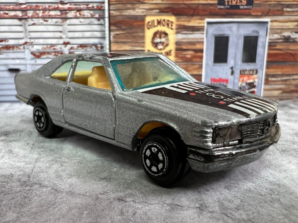 🇩🇪🇩🇪Vintage Yatming, No.1087, 1980's Silver Mercedes Benz 500 C3🇩🇪🇩🇪