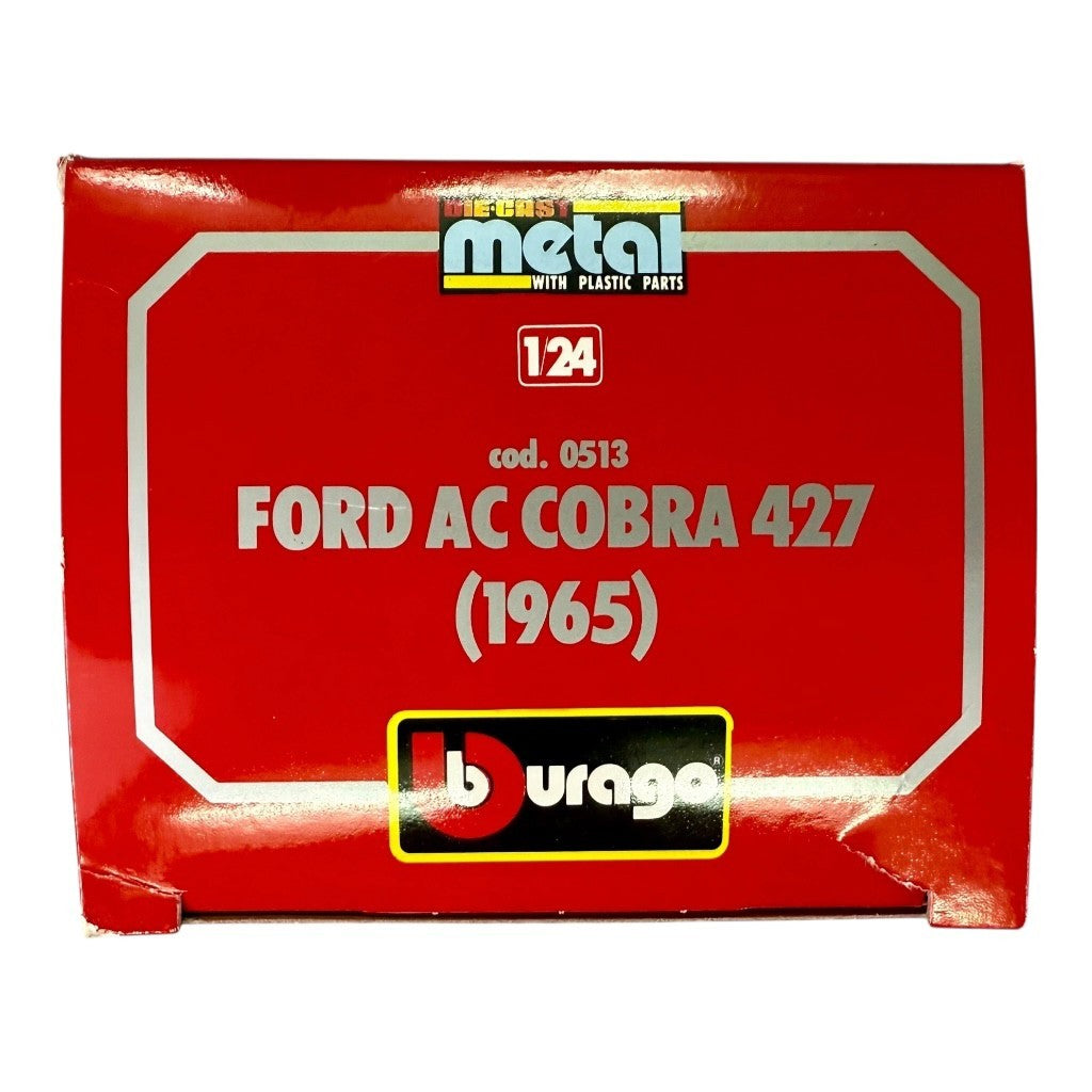🇺🇸🇺🇸Bburago 1:24 Ford AC Cobra 427 Purple 1965 Diecast Model Car🇺🇸🇺🇸