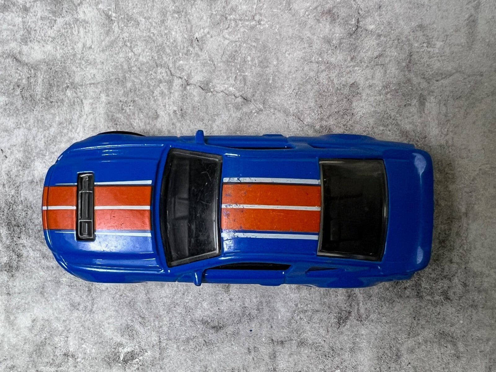 🐎🐎🐎 HOT WHEELS '10 FORD SHELBY GT500-BLUE & ORANGE C14🐎🐎🐎