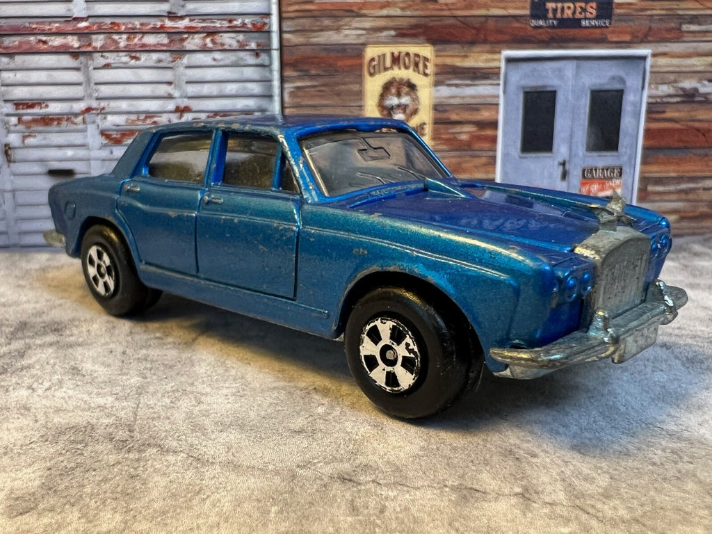 🔥🔥Original ERTL Blue Rolls Royce Silver Shadow Hong Kong C5🔥🔥