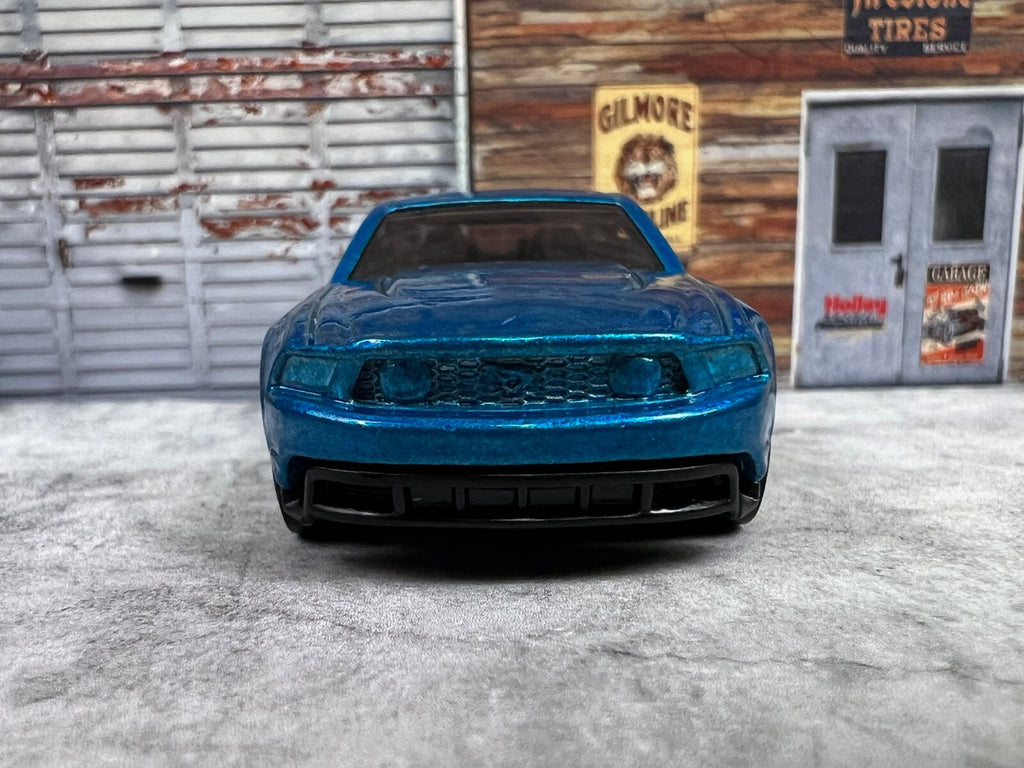 🐎🐎🐎🐎Hot Wheels Muscle Mania 2101 Mustang GT Blue C11 🐎🐎🐎🐎
