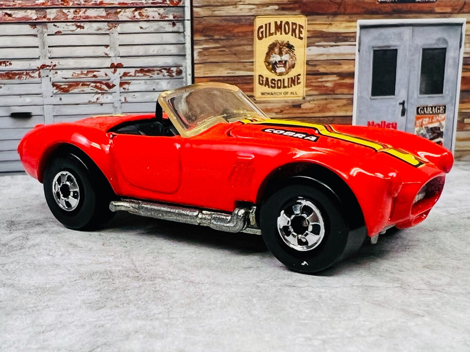 🇺🇸Hot Wheels Blackwalls  Classic Cobra Shelby 427 Red LOOSE 1982 C8🇺🇸