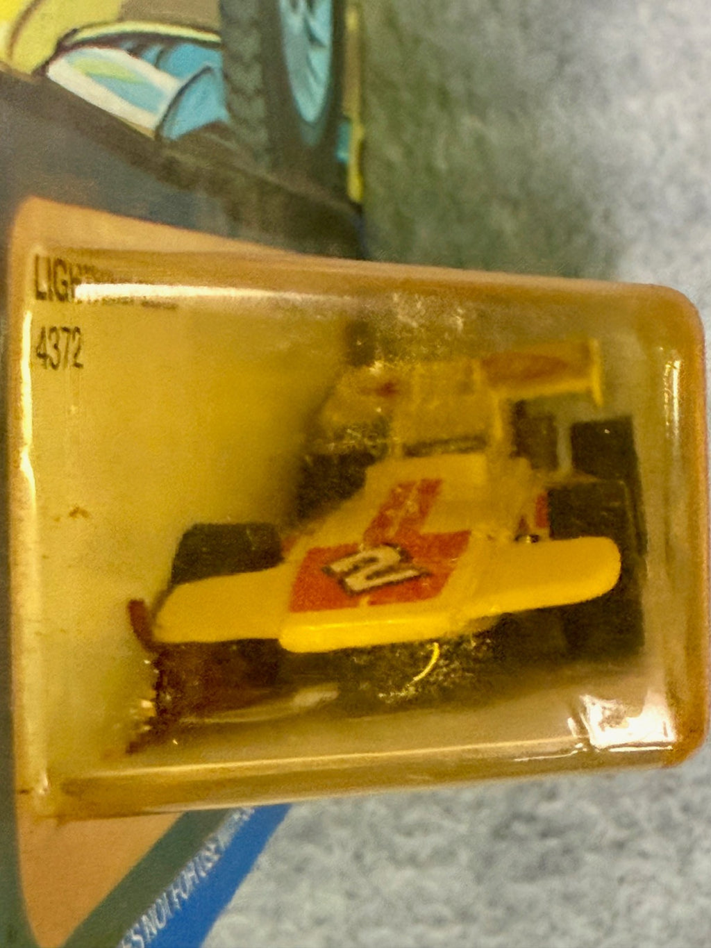 🔥🔥🔥1983 Hot Wheels Real Riders Lightning Gold #4372 H22🔥🔥🔥